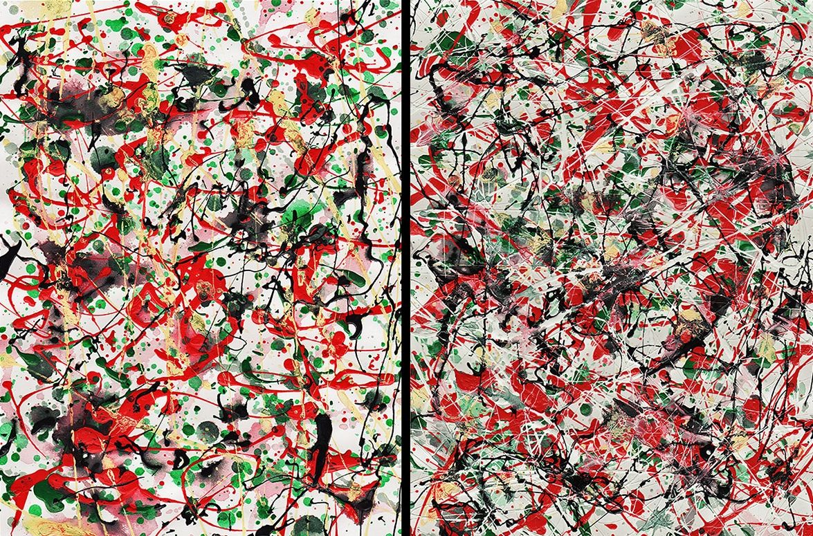 Chaos (Red, Green & Black)